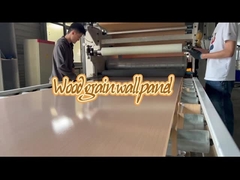 Wood Grain Indoor Decorative PVC Wall Panels WPC Indoor Bamboo Charcoal Wall Panels