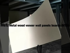 Metal Bamboo Charcoal Fiber Wood Veneer Hot Sale Waterproof And Moisture-Proof 5/8mm