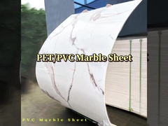 Home Decor TV Background Wall  Marble Bamboo Charcoal Wood Veneer Wall Panels