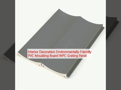 Interior Decoration Environmentally Friendly PVC Moulding Board WPC Grating Panel