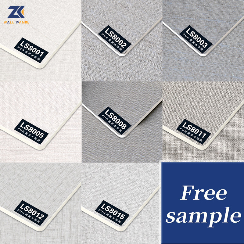 1.22m Wide Wood Veneer Bamboo Charcoal Fabric Texture 3D PVC Kitchen Wall Panels