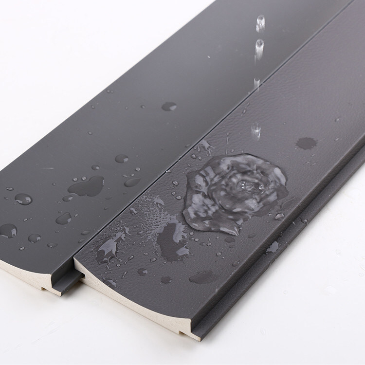 Interior Decoration Environmentally Friendly PVC Moulding Board WPC Grating Panel