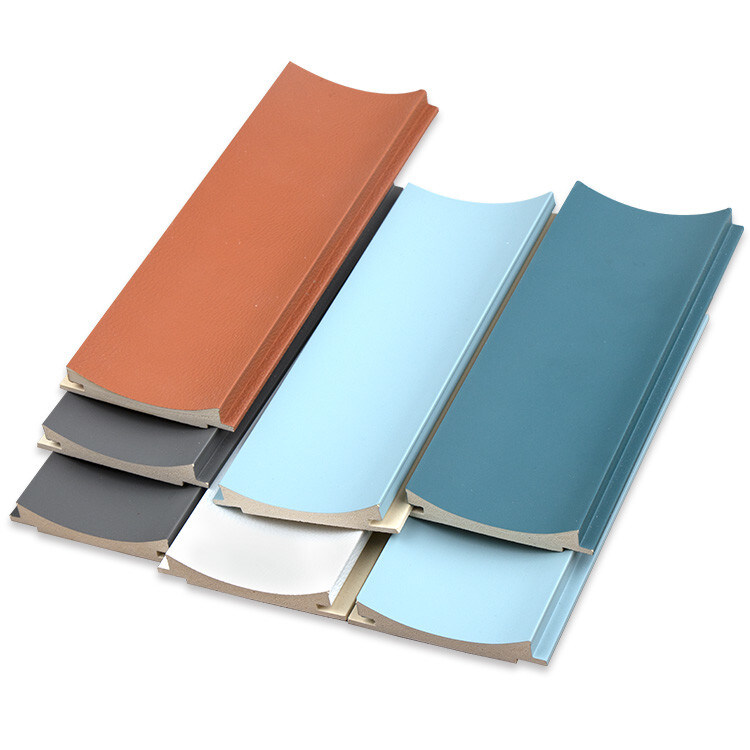 Interior Decoration Environmentally Friendly PVC Moulding Board WPC Grating Panel