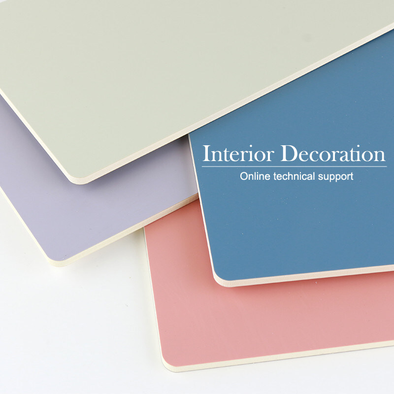 Moisture Proof Skin Feeling PVC Wall Panels Decorative Wood Veneer Panels