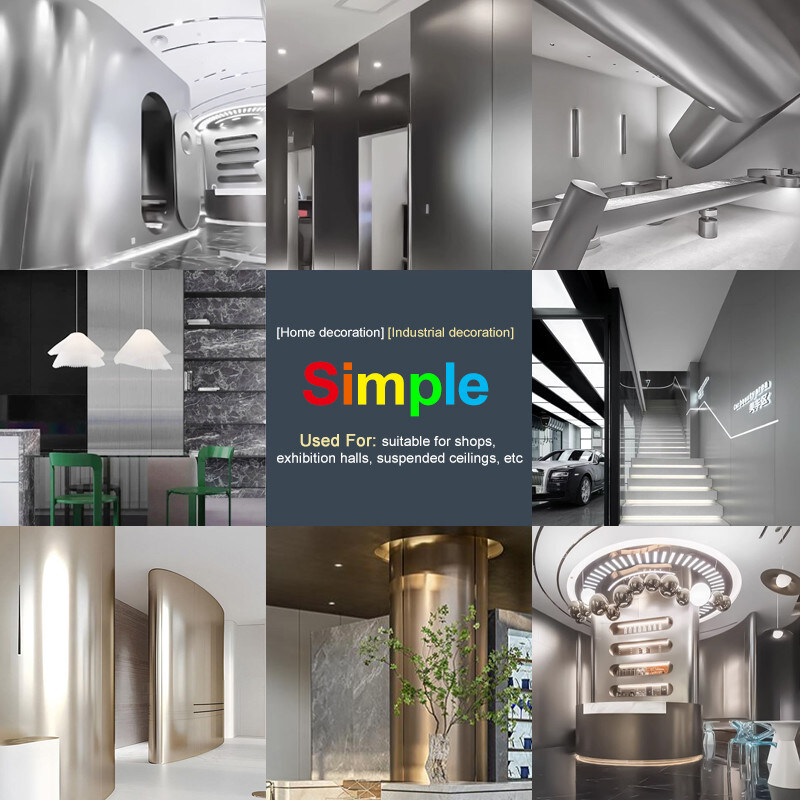 Interior Decoration Metal Wood Veneer Wall Panel Environment Friendly Bamboo Charcoal Wood Veneer