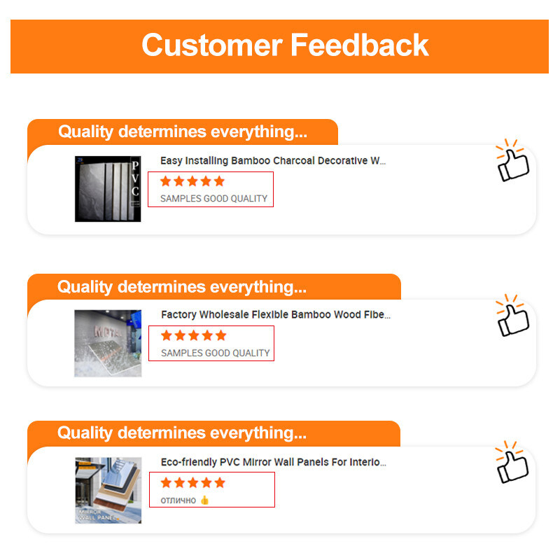 Wood Grain PVC Wall Board 5mm Flexible Bamboo Charcoal Decorative Wall Panel