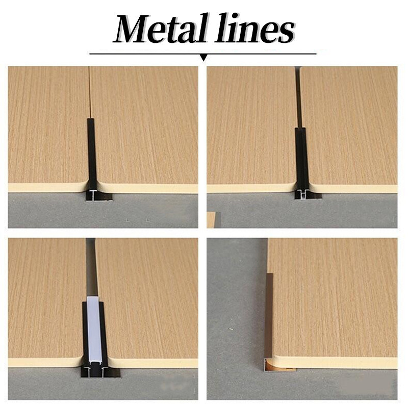 Indoor Decorative PVC Wall Panels Indoor Bamboo Charcoal Wood Grain Wall Panels