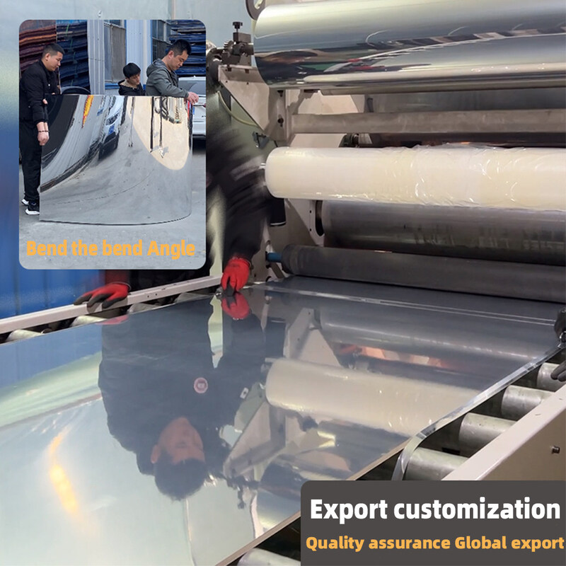 Factory Direct Sales 1.22*2.44 M PET High Gloss Marble Bamboo Charcoal Wall Panel