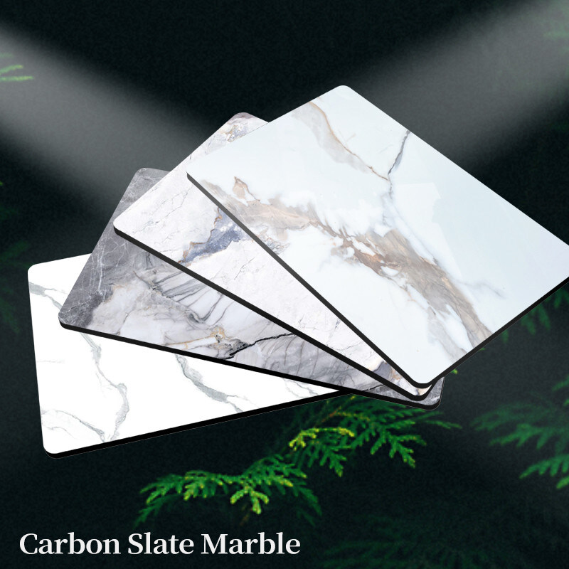 Waterproof And Easy To Install Marble Wood Veneer Panels Interior Decorative Wall Panels New Products Marble Wall Panels