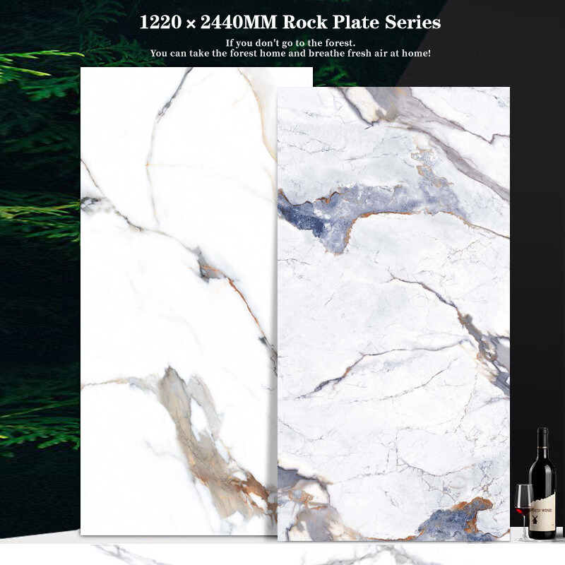 Waterproof And Easy To Install Marble Wood Veneer Panels Interior Decorative Wall Panels New Products Marble Wall Panels
