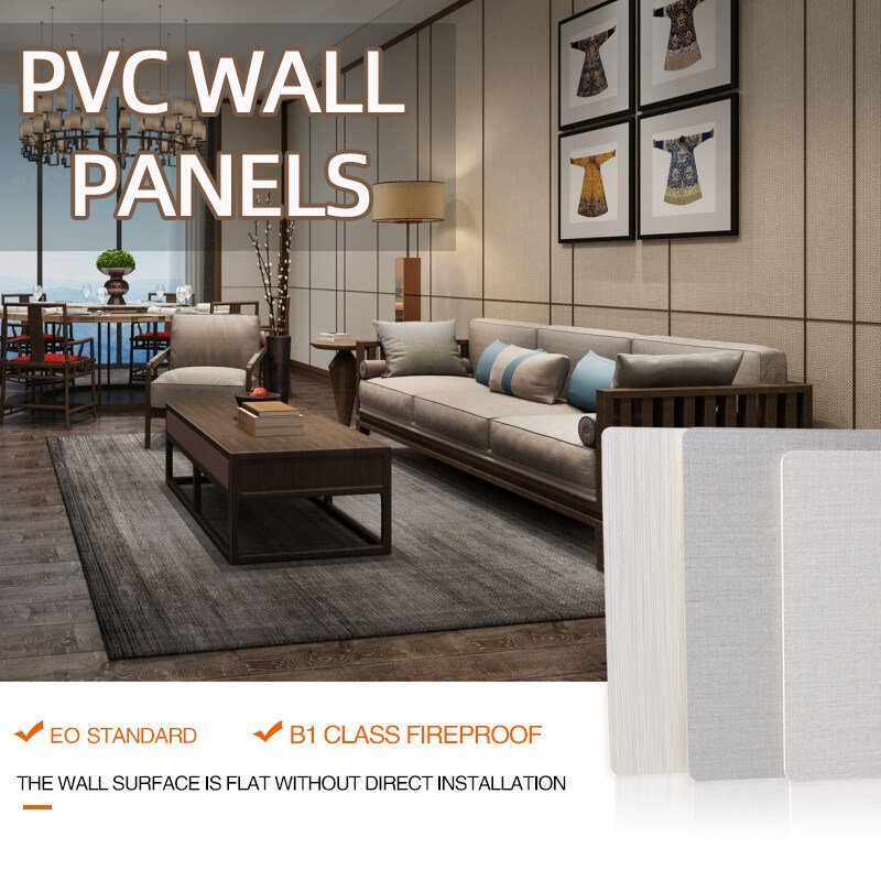 Hot Products Interior Decoration Waterproof Bamboo Charcoal Fabric Wall Panel