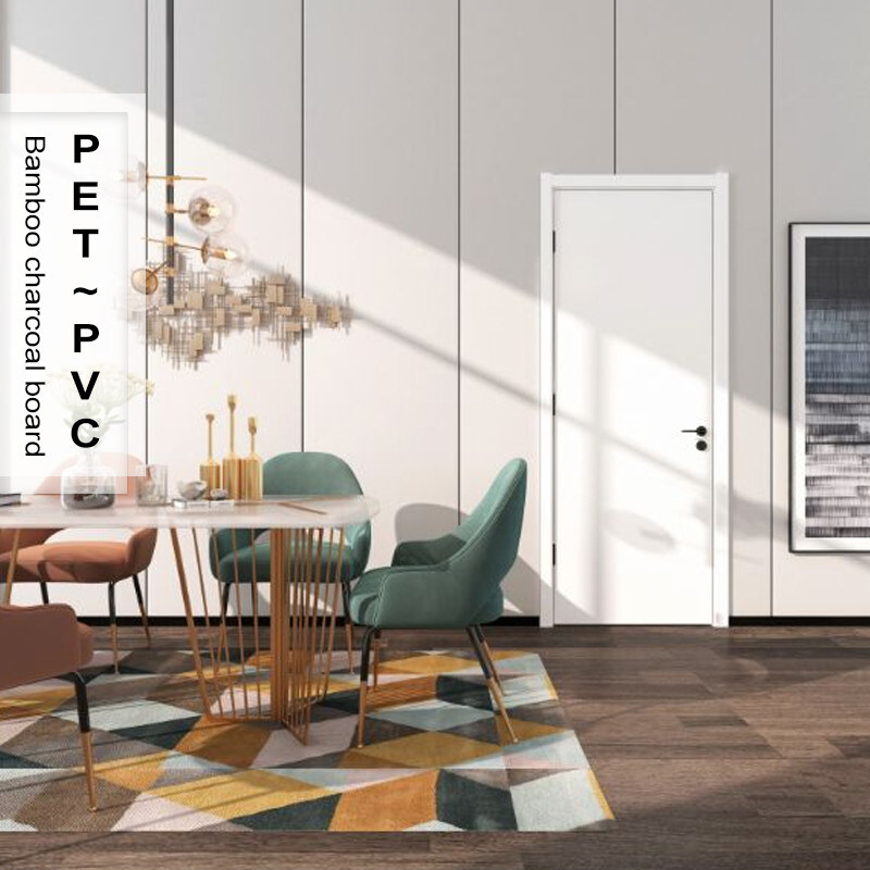 Modern High Gloss Marble Sheet Panel Luxury Wall Decoration Bamboo Crystal Board