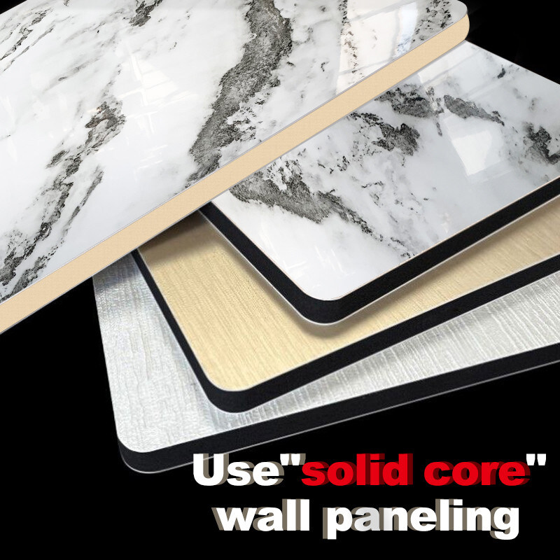 Living Room Waterproof And Fireproof PVC Bamboo Charcoal Wall Panel With Eco-Friendly Material