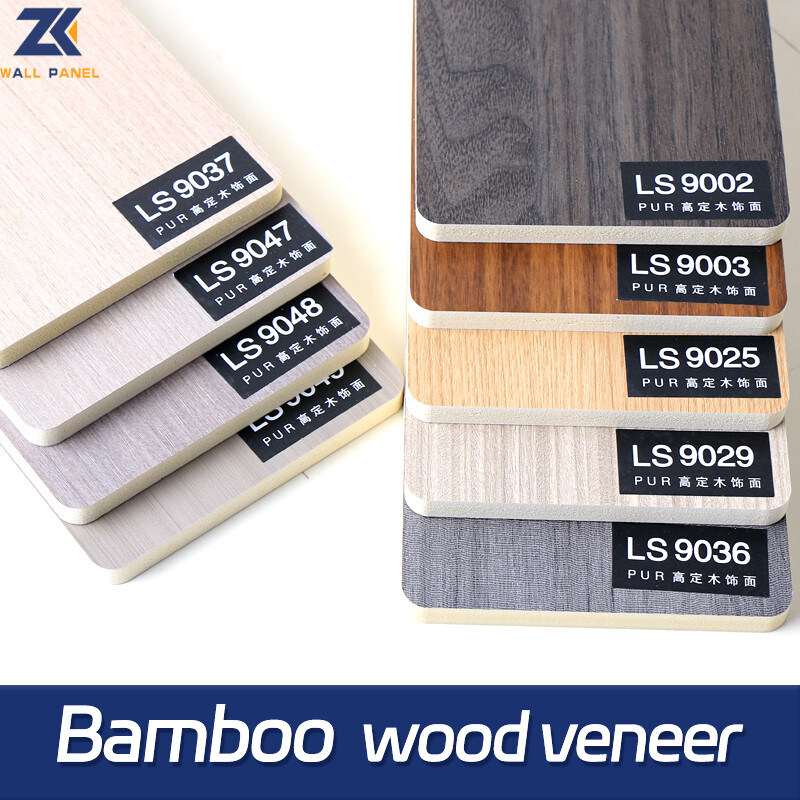 Interior Decoration Moisture Resistance Bamboo Wood Wall Panel OEM ODM