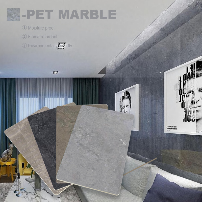 Level B Fire Rating Bamboo Charcoal Wall Board for Modern Light Luxury Decoration