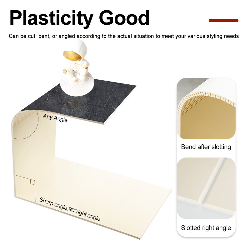 Level B Fire Rating Bamboo Charcoal Wall Board for Modern Light Luxury Decoration