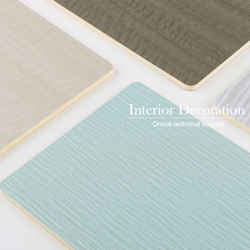 OEM Vintage Decorative Wood Grain Bamboo Charcoal Wood Veneer Wall Panel