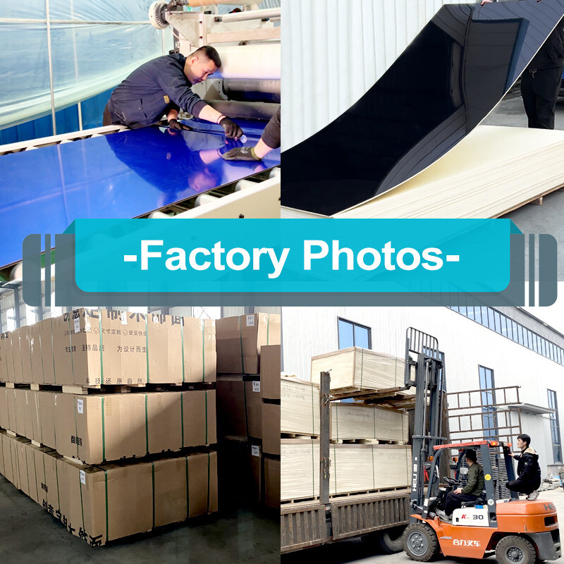 Environment Friendly Interior Bamboo Charcoal Mirror Wall Panels PVC Mirror Wood Veneer