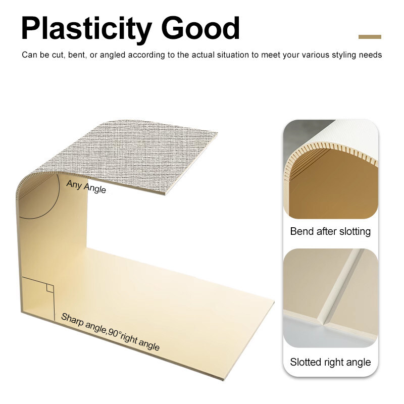 PVC Bamboo Charcoal Wood Veneer Interior Decorative Wood Wall Paneling