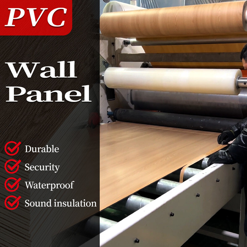 5mm 8mm Bamboo Charcoal Wood PVC Decorative Interior Wall Insulation Panels