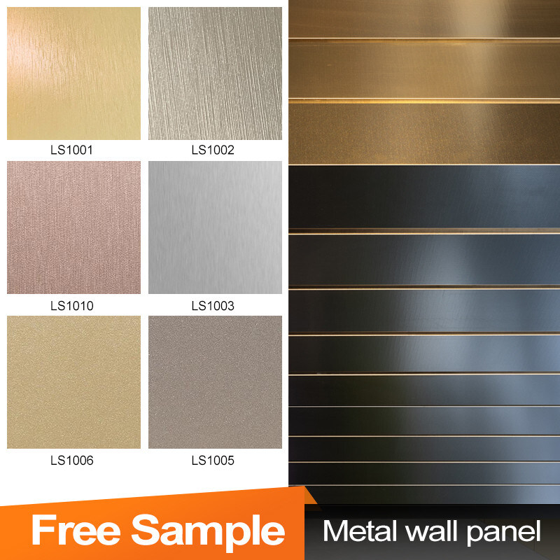 PVC Decoration Bamboo Charcoal Wood Metal Wall Board High Density Interior Wall Panels