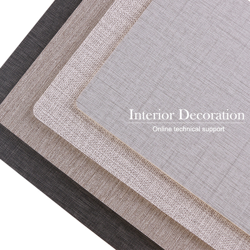 Fireproof Fabric Bamboo Charcoal Wood Veneer Interior Decoration Wall Panels Moisture Proof