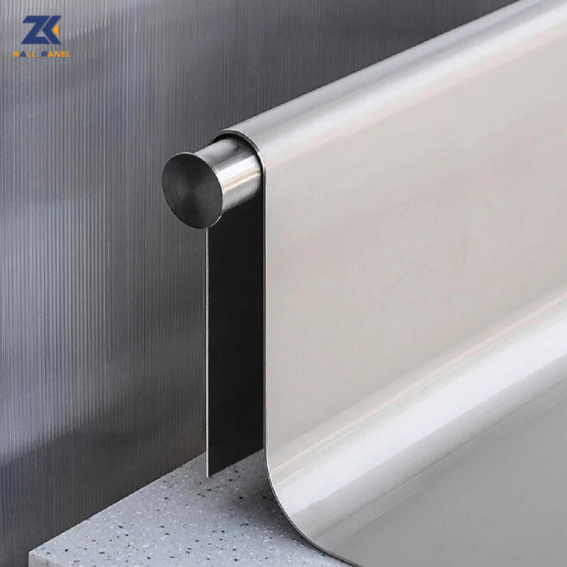 1.22*2.6m Decorative Metal Bamboo Fiber Wall Panel Interior