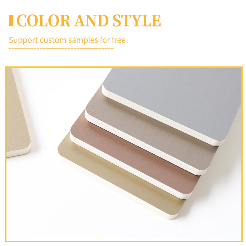 1.22*2.6m Decorative Metal Bamboo Fiber Wall Panel Interior