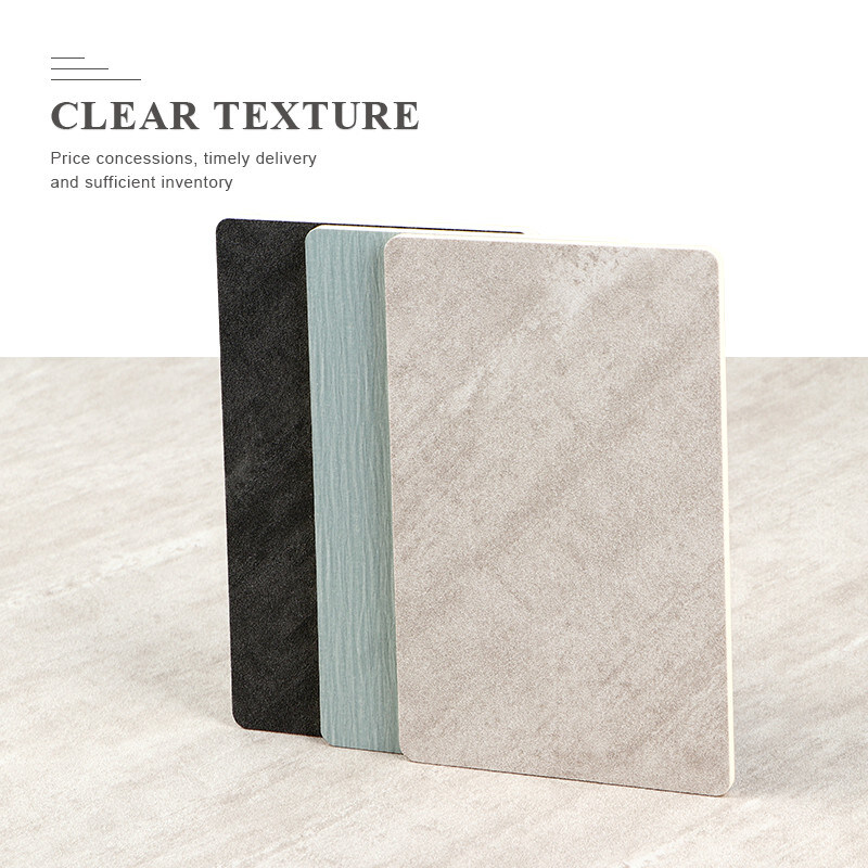 Easy Installing Bamboo Charcoal Decorative Wall Panels High Quality Marble Sheet