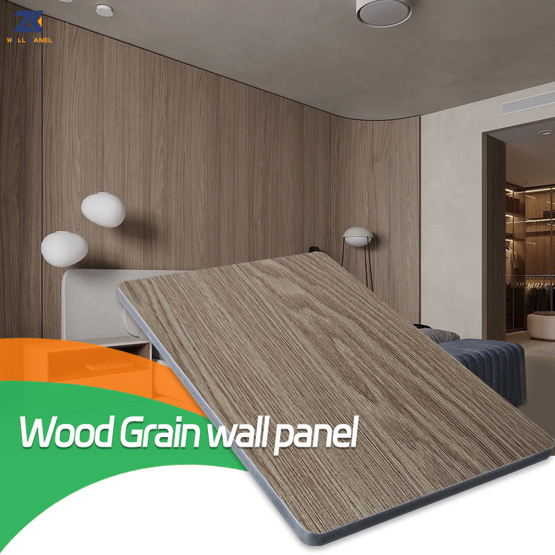 1.22*2.44m Decorative Bamboo Fiber Wall Panels For Interiors