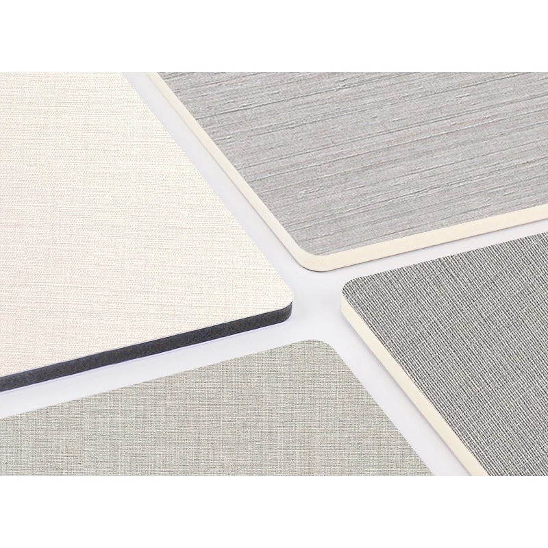 Interior Decorative Bamboo Charcoal Veneer Wall Paneling Level B Fire Rated With Customizable Length