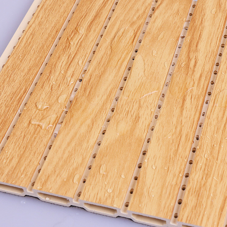 Decorative Fireproof WPC Soundproof Wall Panel 1.22*3m 1.22*2.8m