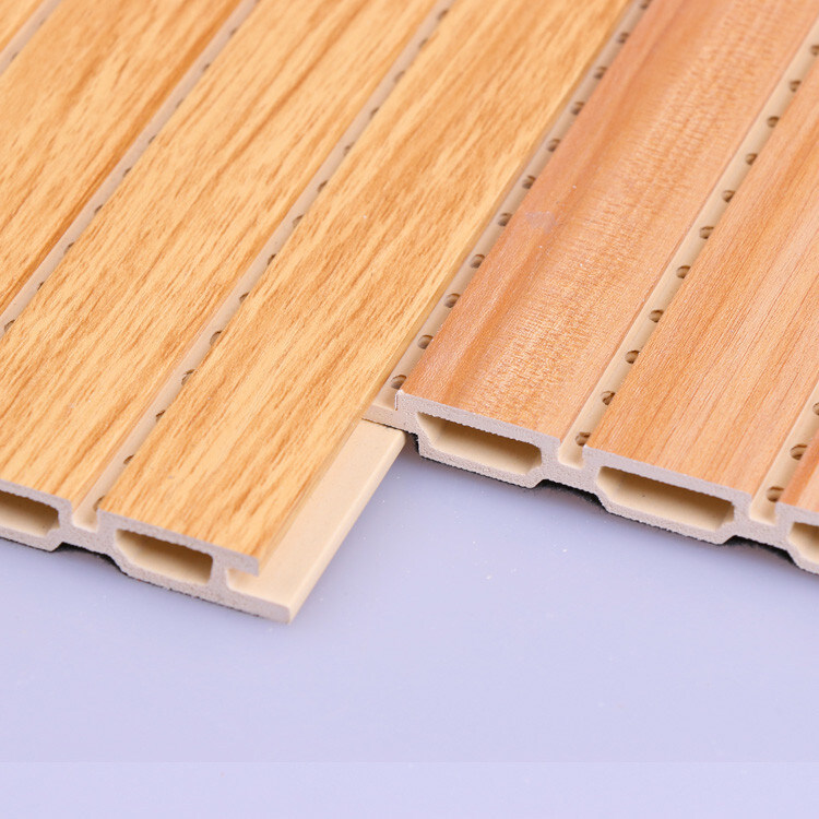 Decorative Fireproof WPC Soundproof Wall Panel 1.22*3m 1.22*2.8m