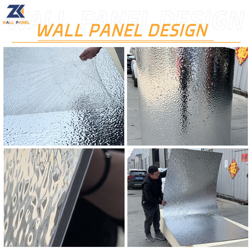 Water Ripple Corrugated Wall Panel Lobby Facade Interior Decorative Wall Panel