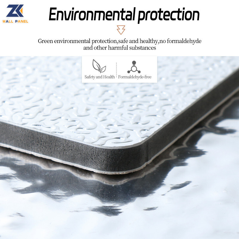 Water Ripple Corrugated Wall Panel Lobby Facade Interior Decorative Wall Panel