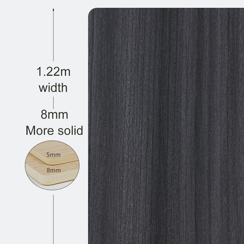 Hot Sale Fire And Insect Proof Wood Grain Bamboo Charcoal Wood Veneer Wall Panels