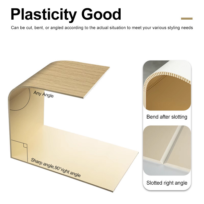 Interior Decorative Bamboo Crystal Panels Wood Grain Bamboo Charcoal Wood Veneer Panels