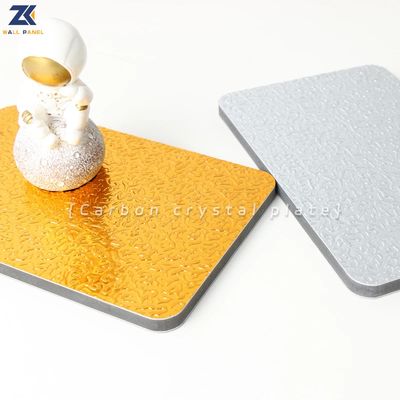 Luxury Waterproof 3D Water Ripple Wall Board PVC Interior Wall Panels For Hotel