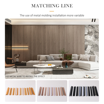 Customized Waterproof Eco Friendly Wood Grain Bamboo Charcoal Fiber Boards