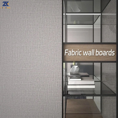5mm 8mm Fabric Bamboo Charcoal Fibre Board Waterproof Moisture Proof OEM ODM