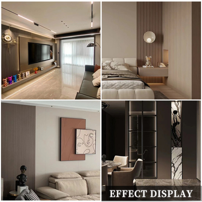 Flame Retardant Formaldehyde Free Wood Grain Bamboo Charcoal Wood Veneer Sheets