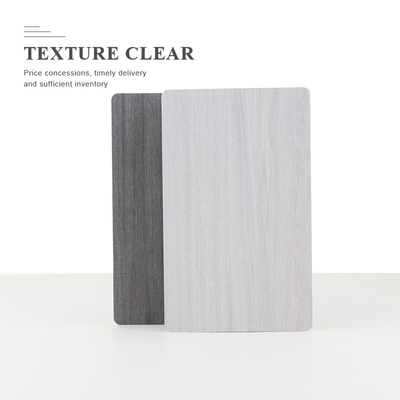 Wood Grain Wall Panels Bamboo Charcoal Wood Veneer 5mm 8mm
