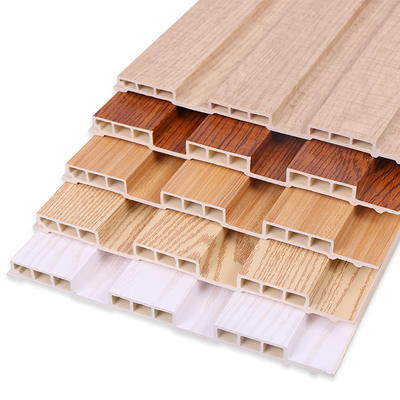 OEM ODM Eco Friendly WPC Wood Panel Fluted Moisture Resistant