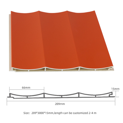 Interior Decoration WPC Wood Panel 1220*2440mm 1220*2600mm