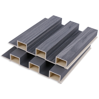 Customized Co Extruded WPC Wood Panel Wall Board Fire Resistant