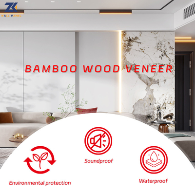 Waterproof And Moisture-Proof Metal Bamboo Charcoal Fiberboard Wood Veneer Wall Panels