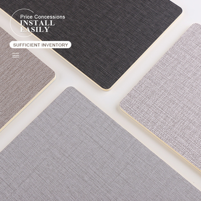 Luxury Decorative Eco-Friendly Waterproof Fabric Bamboo Fiber Wall Paneling