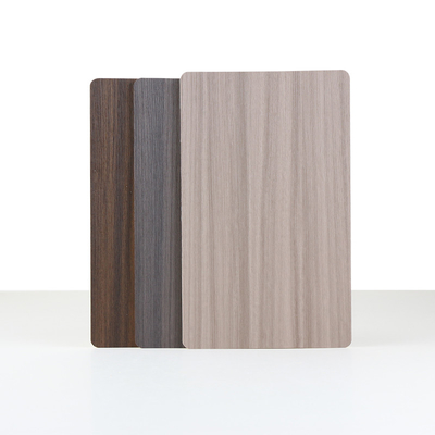 Odorless Bamboo Fiber Wall Panel Wood Grain Veneer Sheets 1220*2440mm