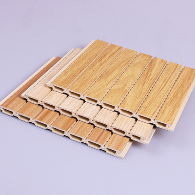 Wood Plastic Composite WPC Sound Proofing Panels Bendable